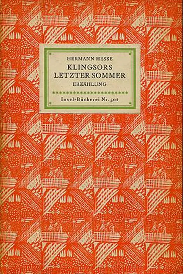 Capa de Klingsors letzter Sommer und andere Erzählungen