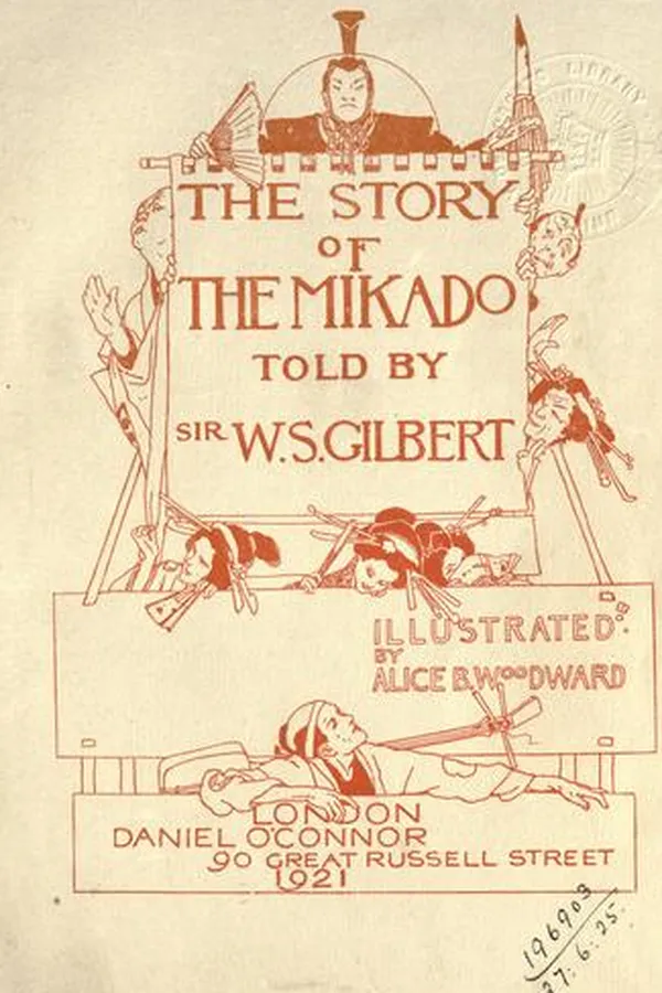 Capa de The story of The Mikado