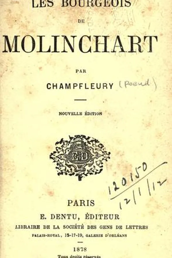 Capa de Les bourgeois de Molinchart