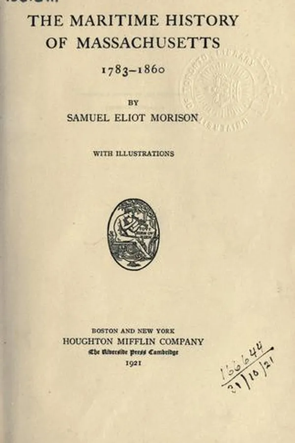 Capa de The maritime history of Massachusetts, 1783-1860