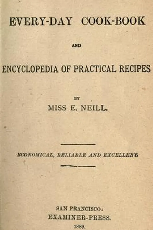 Capa de The every-day cook-book and encyclopedia of practical recipes