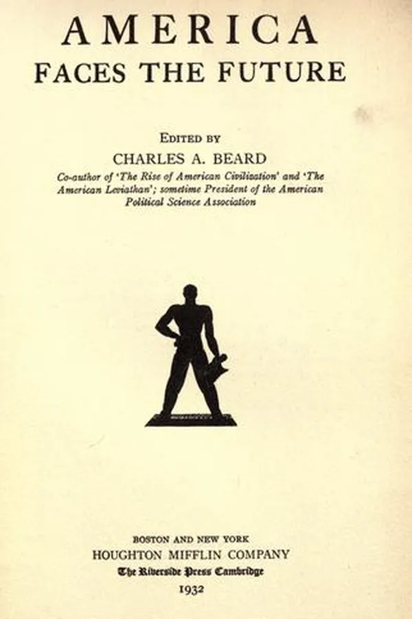 Cover of America faces the future