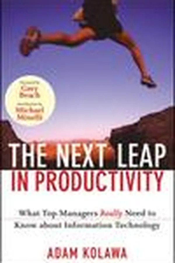 Capa de The next leap in productivity
