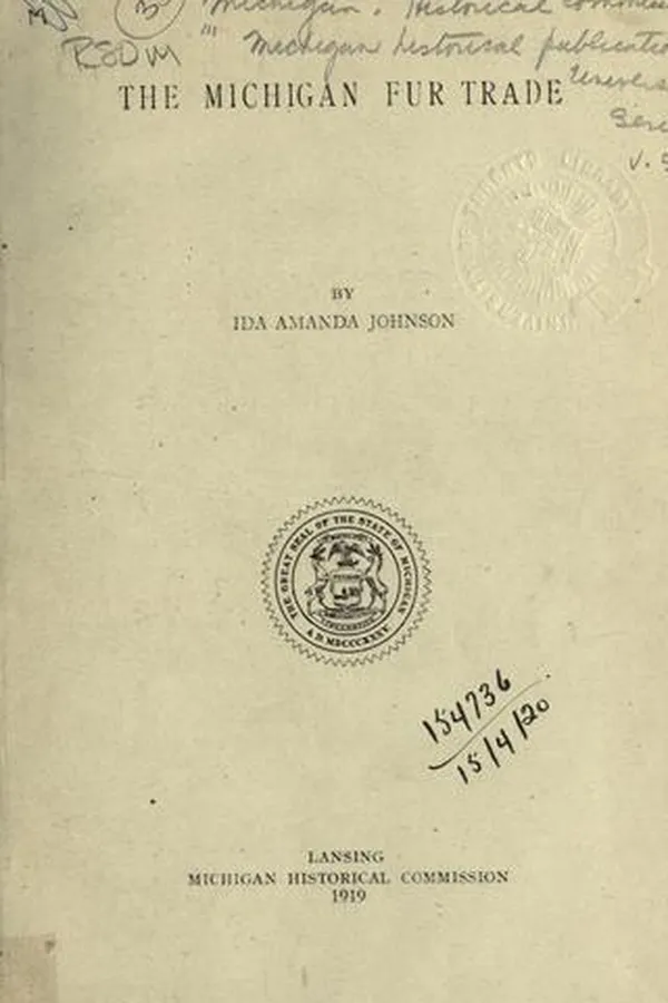 Capa de The Michigan fur trade