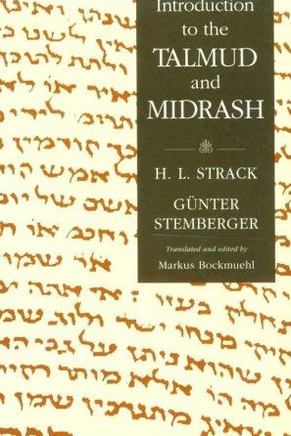 Capa de Einleitung in Talmud und Midrasch
