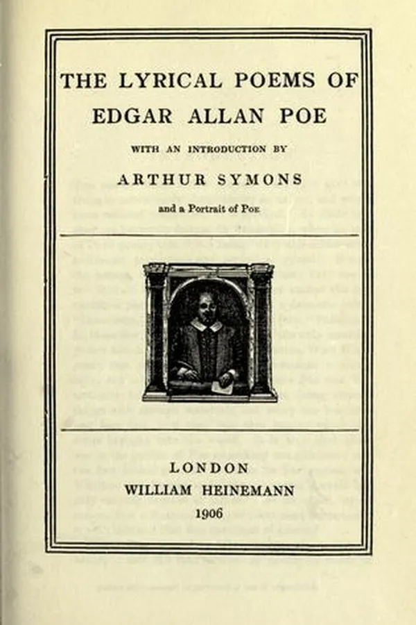 Capa de The Lyrical Poems of Edgar Allan Poe [48 poems]