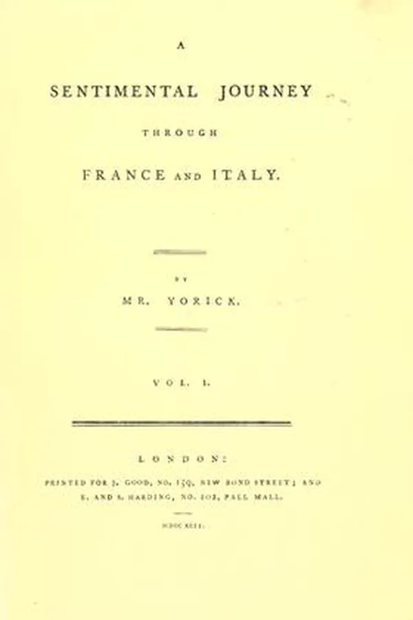 Capa de A sentimental journey through France and Italy