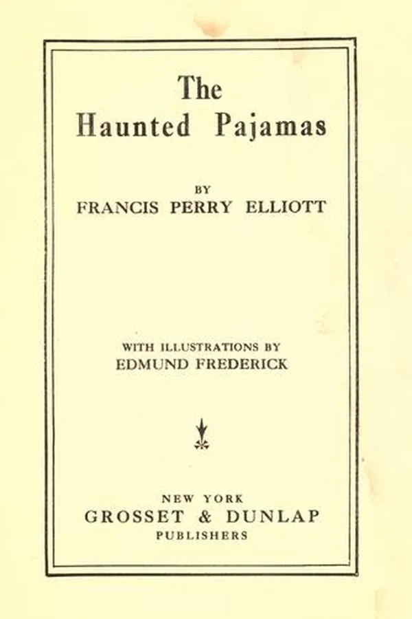 Capa de The haunted pajamas