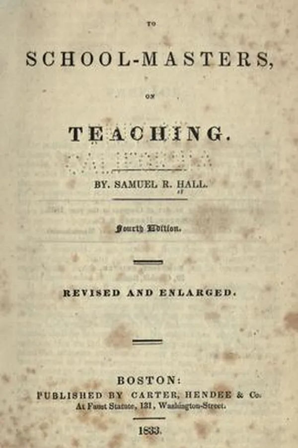 Capa de Lectures to school-masters, on teaching