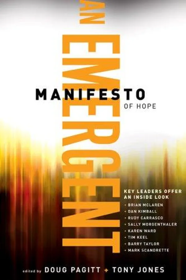 Capa de An emergent manifesto of hope