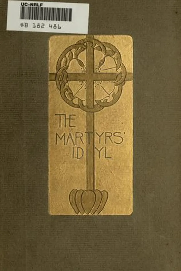 Capa de The martyrs' idyl
