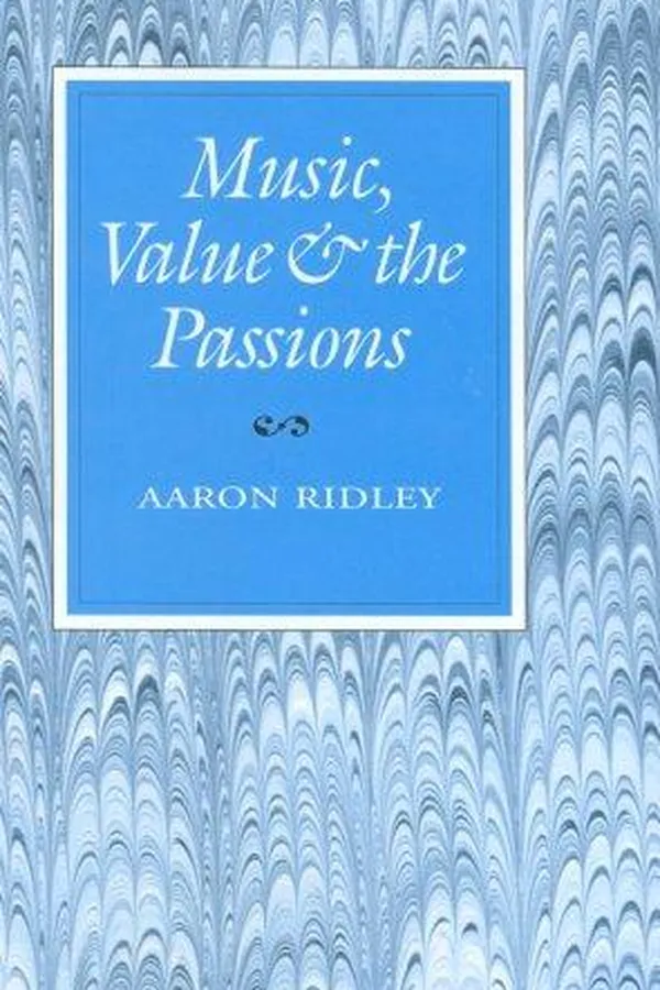 Capa de Music, value, and the passions