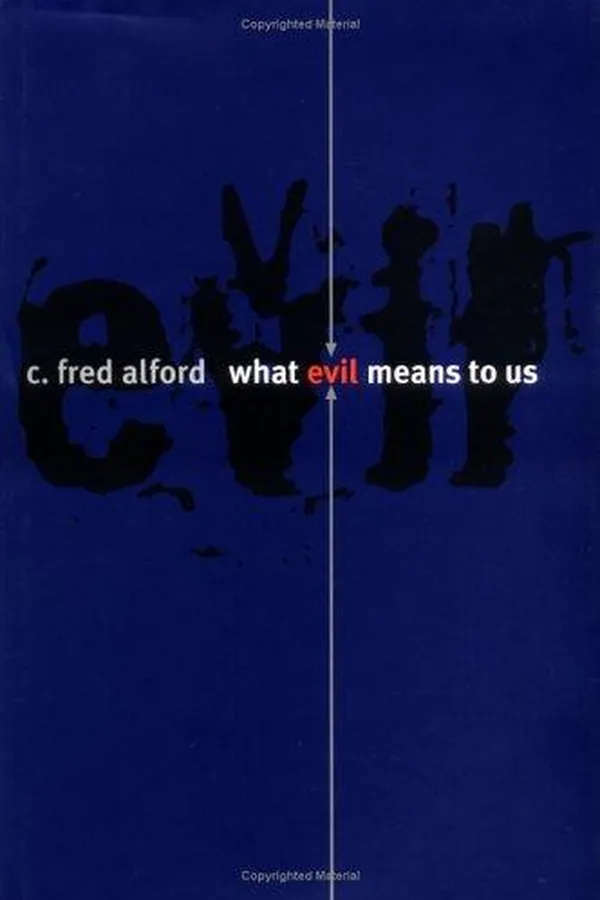 Capa de What evil means to us