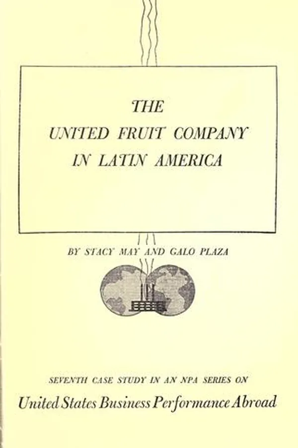 Capa de The United Fruit Company in Latin America