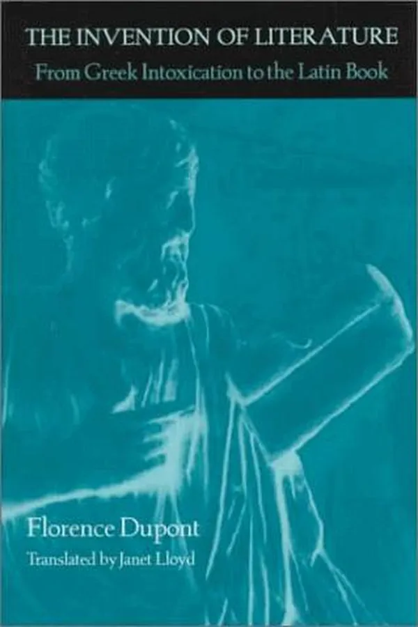 Capa de The invention of literature