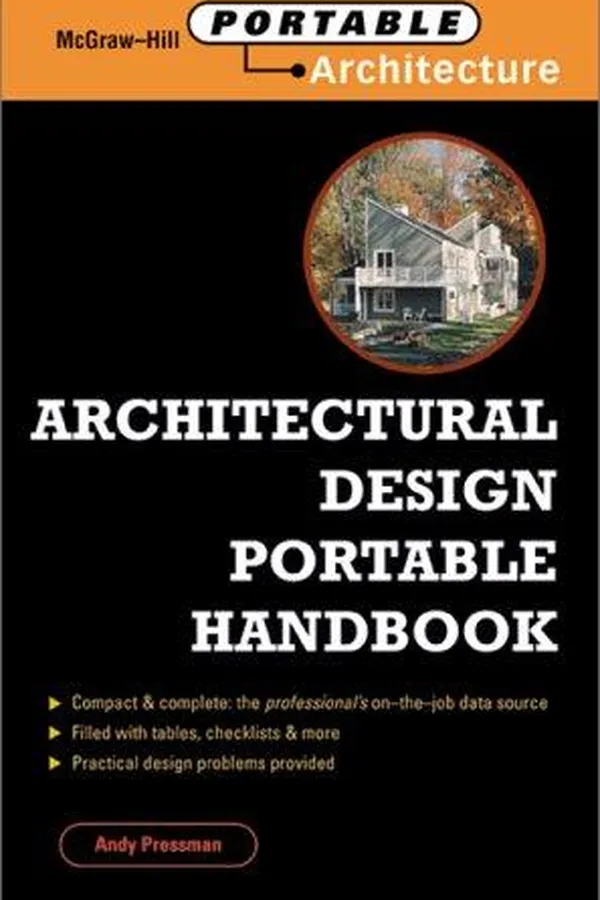 Capa de Architectural design portable handbook