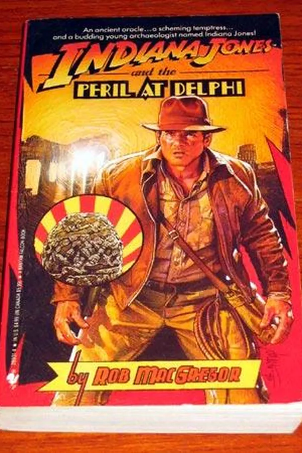 Capa de Indiana Jones and the Peril at Delphi (Indiana Jones, No. 1)
