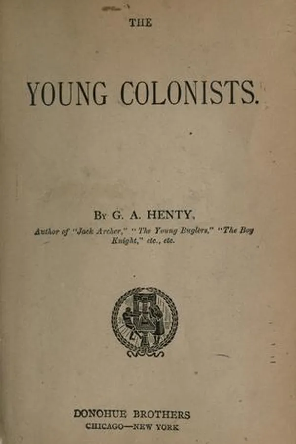 Cover of The young colonists