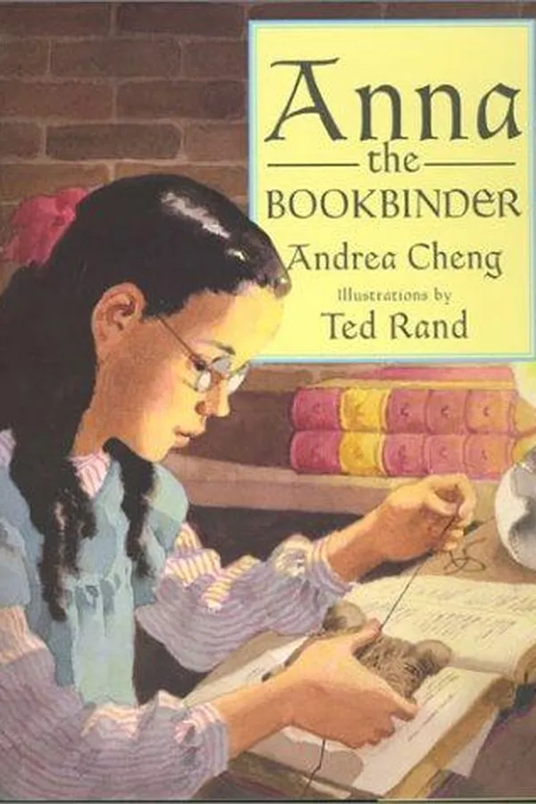 Capa de Anna the bookbinder