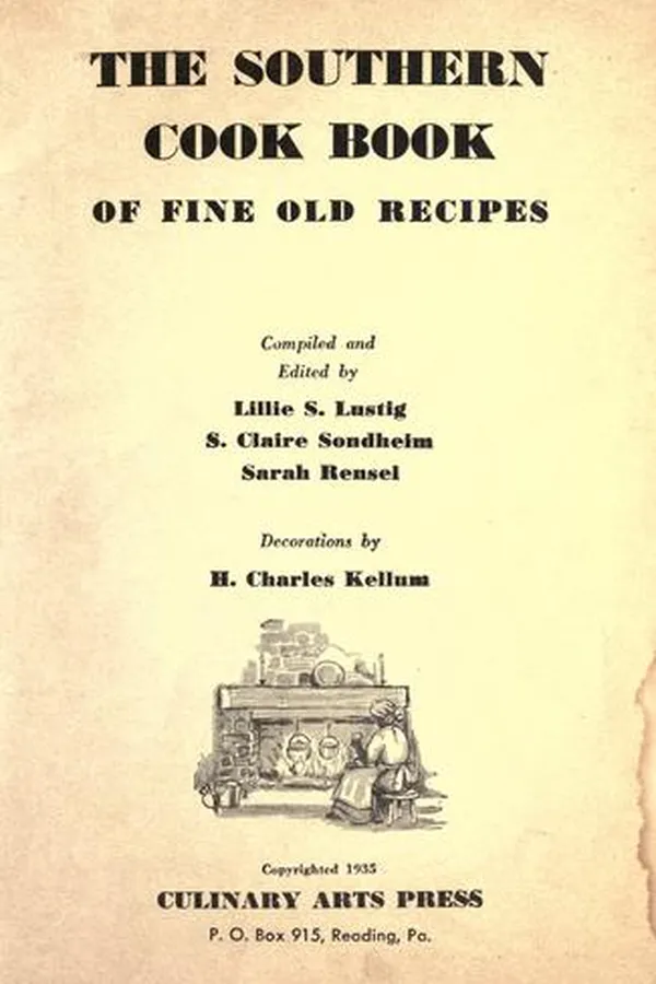 Capa de The Southern cook book of fine old recipes