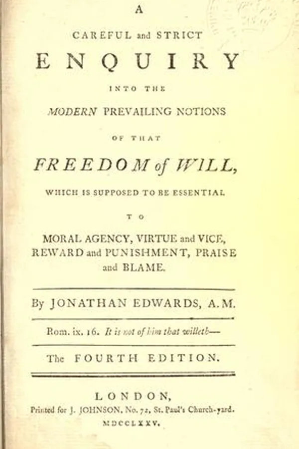 Capa de Careful and strict enquiry into the modern prevailing notions of that freedom of will