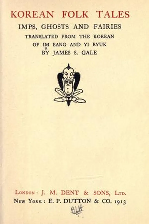 Capa de Korean folk tales: imps, ghosts and fairies