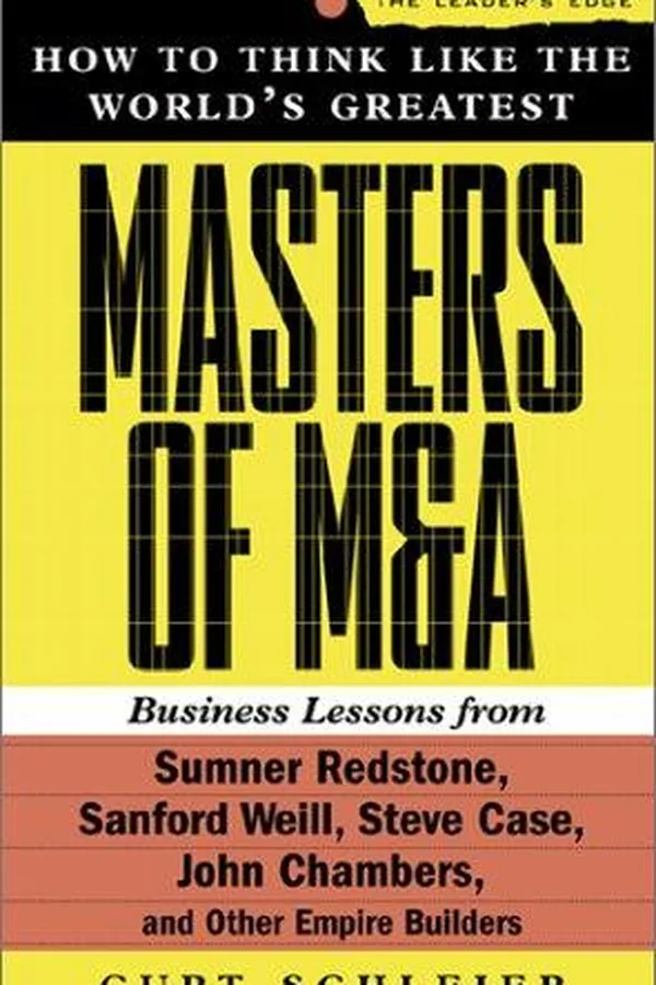 Capa de How to Think Like the World's Greatest Masters of M & A