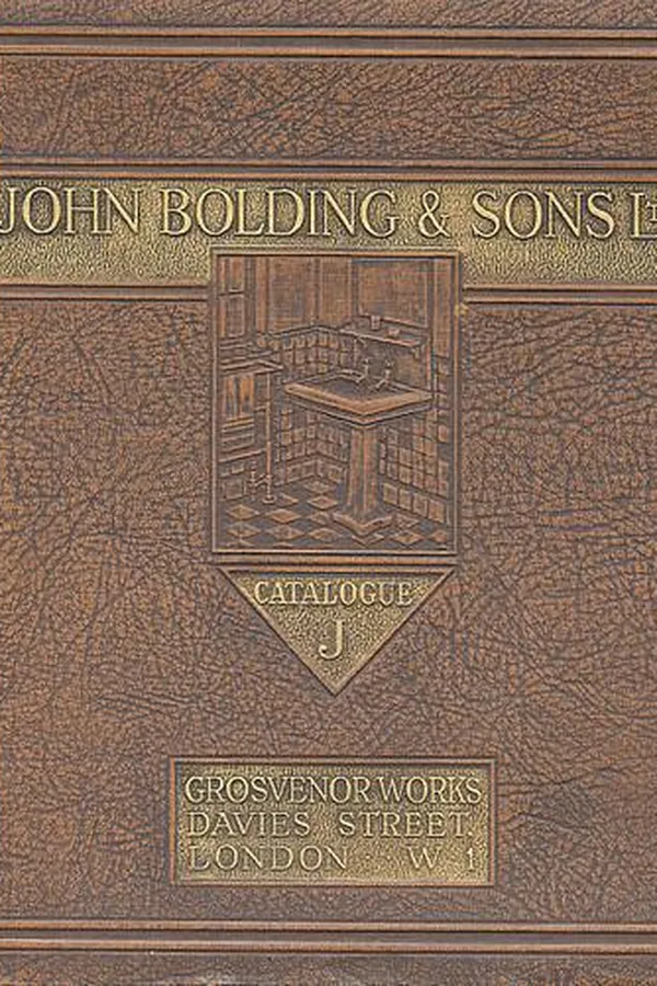 Capa de Sanitary Appliances Manufactured by John Bolding & Sons, Ltd.