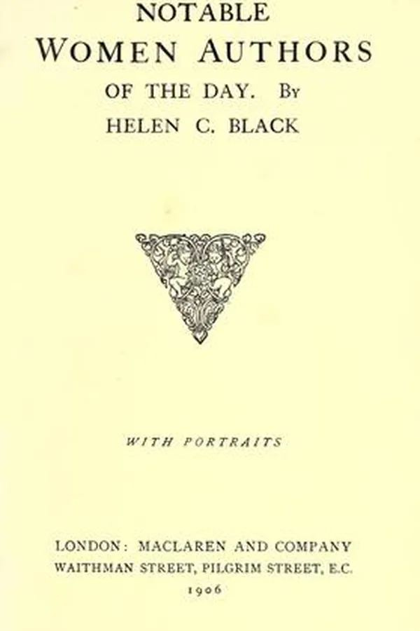 Capa de Notable women authors of the day