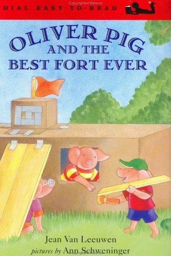 Capa de Oliver Pig and the Best Fort Ever