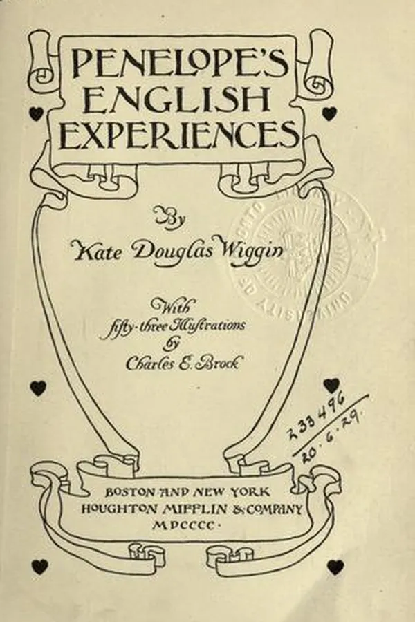 Capa de Penelope's English Experiences
