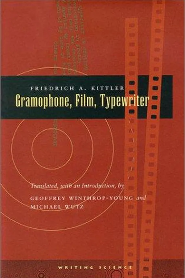 Capa de Gramophone, film, typewriter