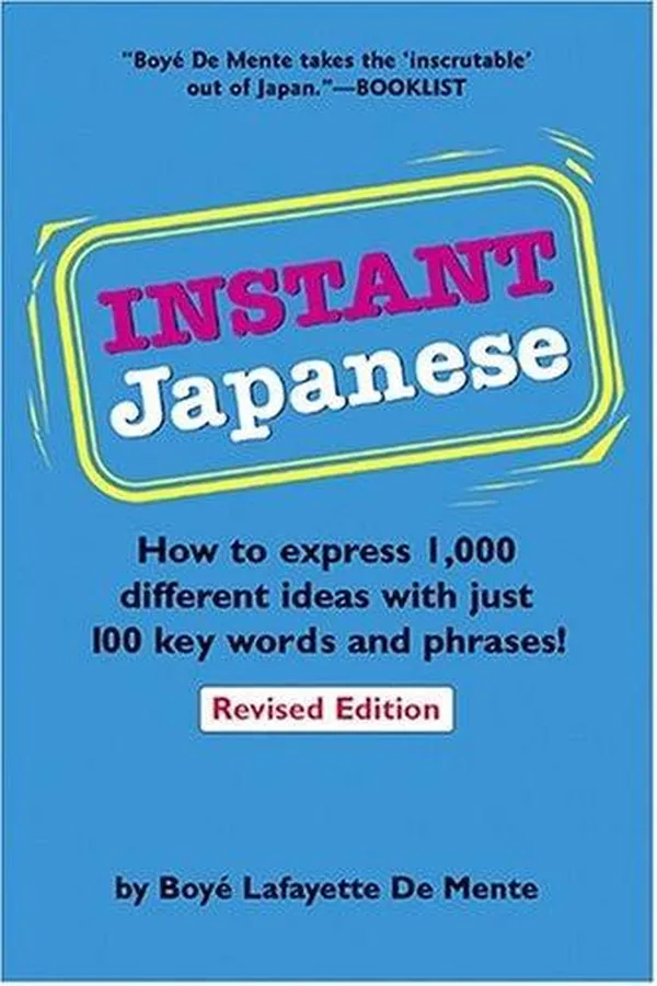 Capa de Instant Japanese