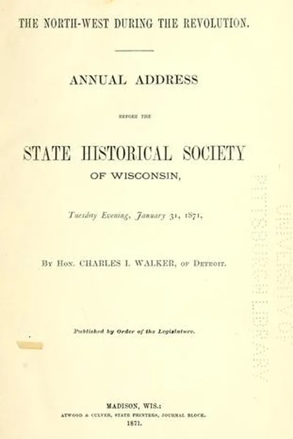 Capa de The North-west during the revolution