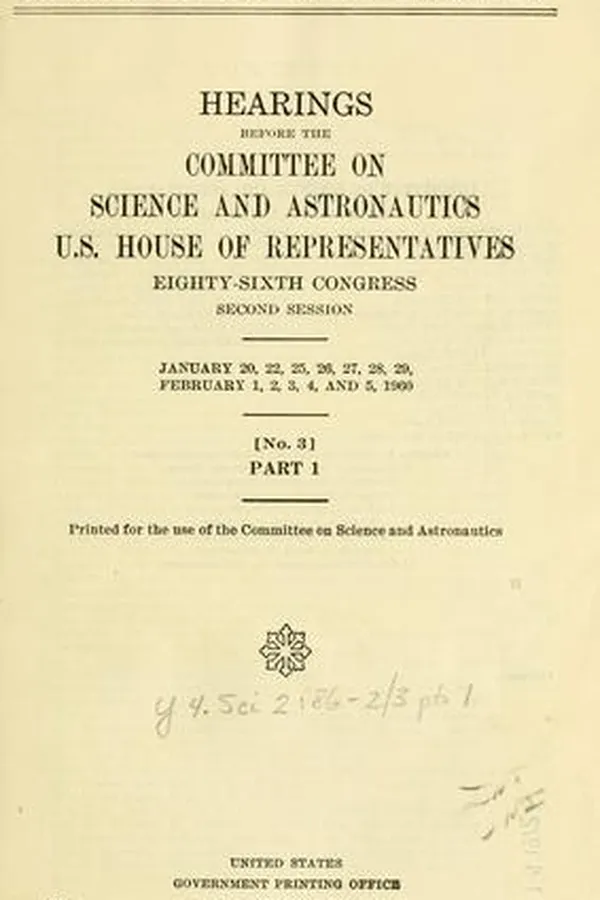 Capa de Review of the space program