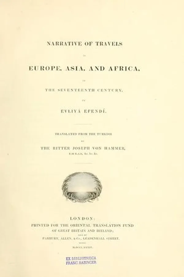 Capa de Narrative of travels in Europe, Asia, and Africa, in the seventeenth century