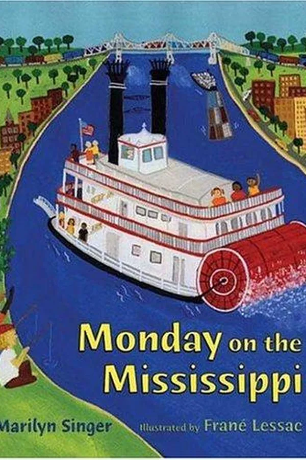 Capa de Monday on the Mississippi