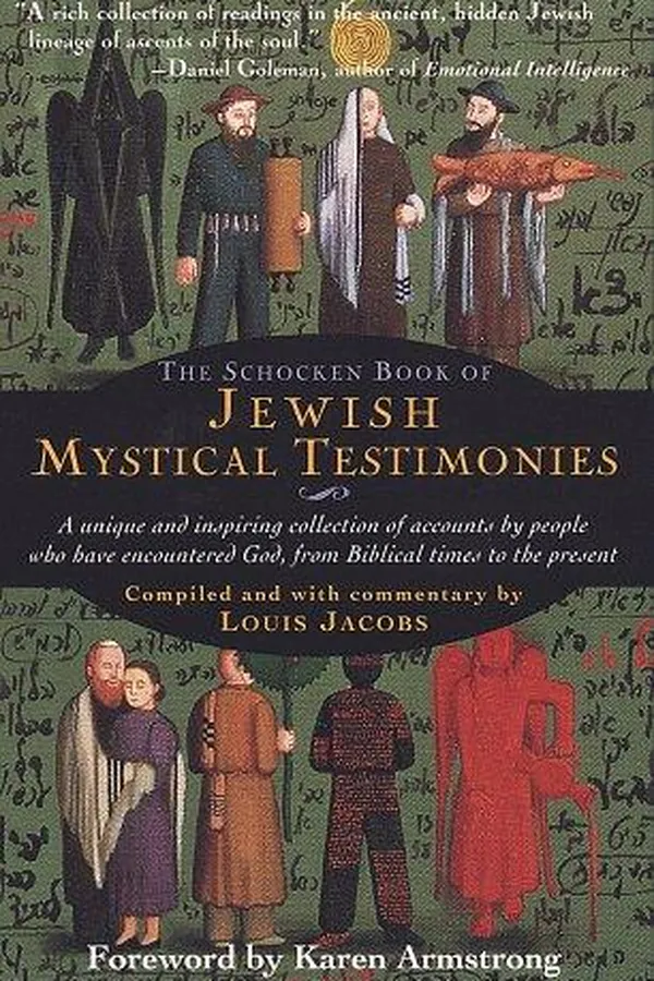 Capa de The Schocken Book of Jewish Mystical Testimonies