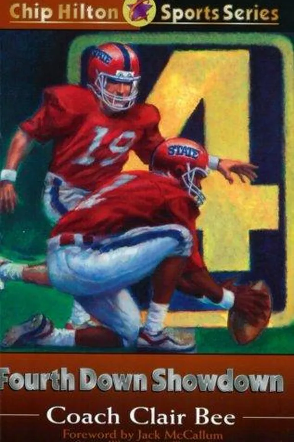Capa de Fourth down showdown / Clair Bee ; [updated by Cynthia and Randall Farley]