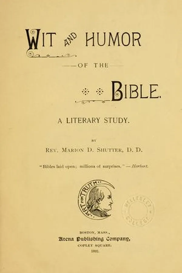 Capa de Wit and humor of the Bible