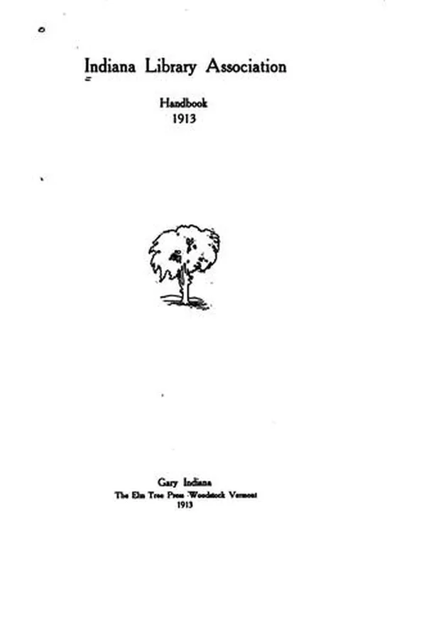 Cover of Handbook, 1913