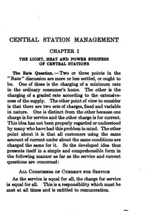 Capa de Central Station Management