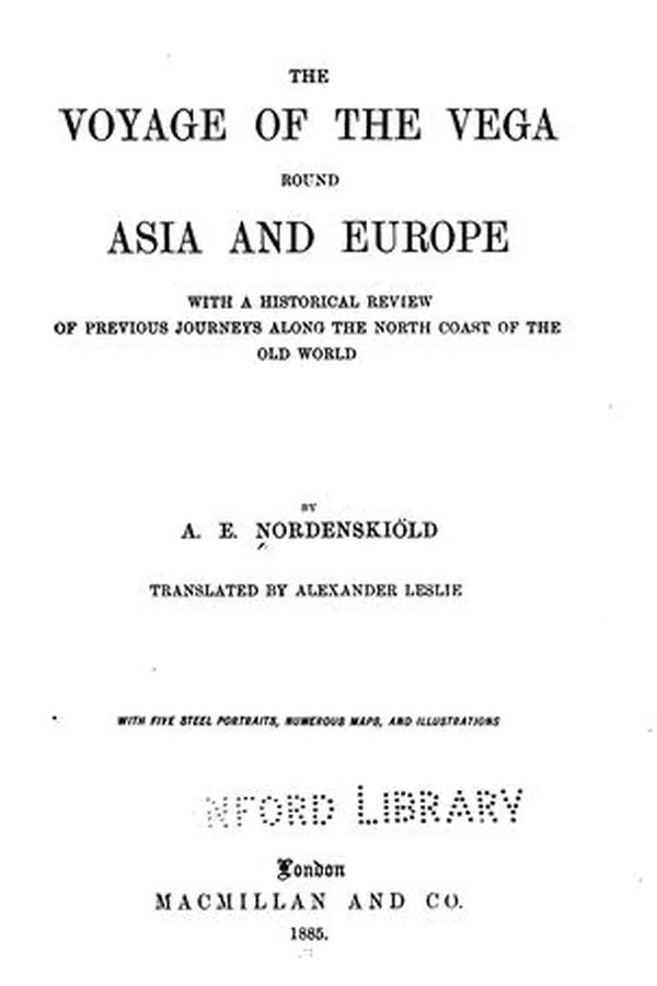 Capa de Vegas färd kring Asien och Europa
