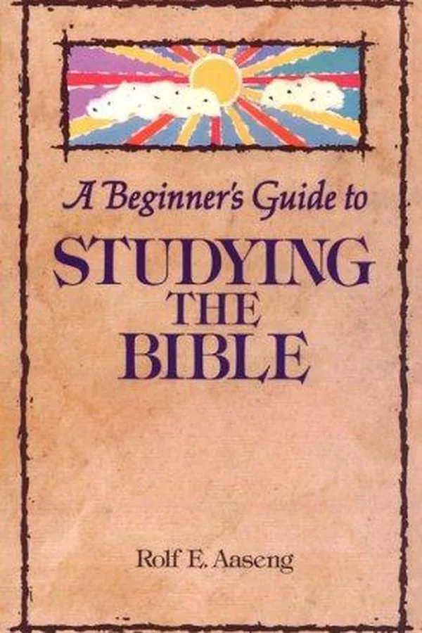 Capa de A beginner's guide to studying the Bible