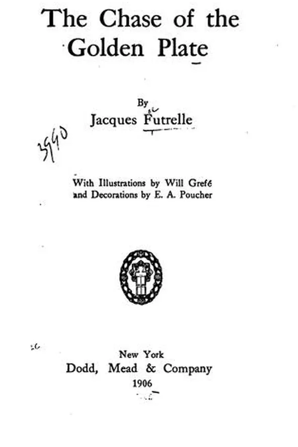 Capa de The chase of the golden plate