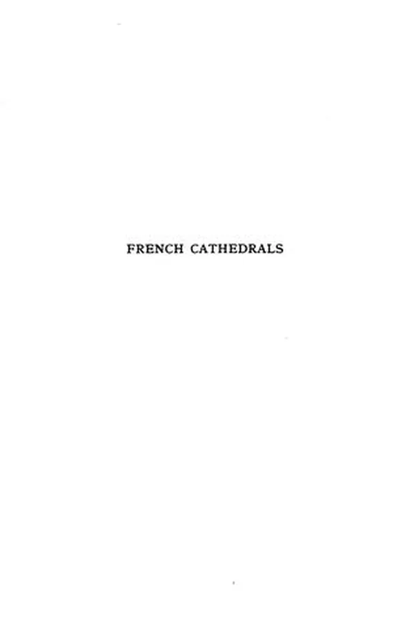 Capa de French cathedrals, monasteries and abbeys, and sacred sites of France