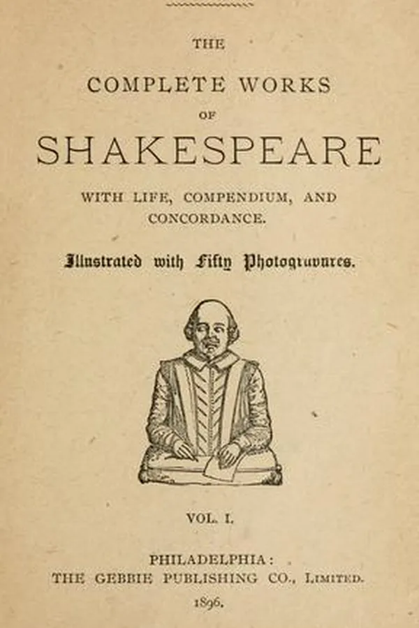 Capa de Plays (Measure for Measure / Merry Wives of Windsor / Tempest / Twelfth Night / Two Gentlemen of Verona)