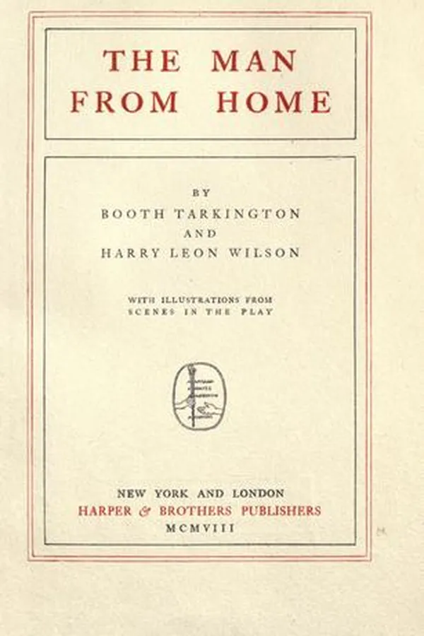 Capa de The man from home