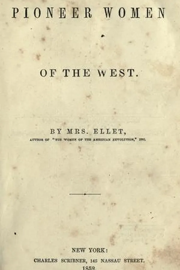Capa de The pioneer women of the West