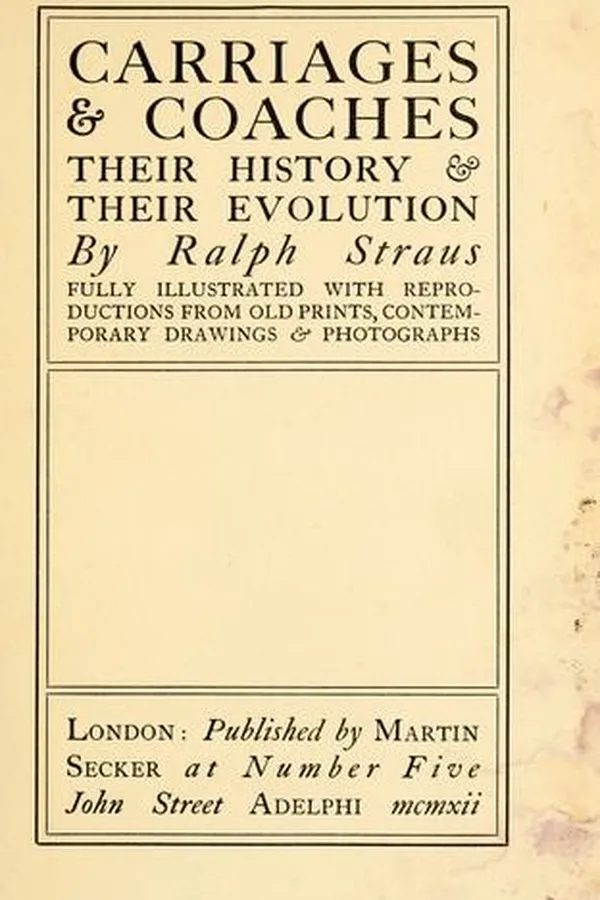 Capa de Carriages and coaches